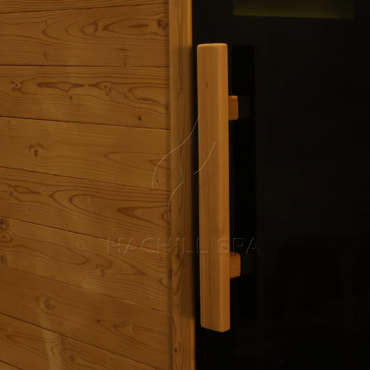 CBN22 sauna door handle detail