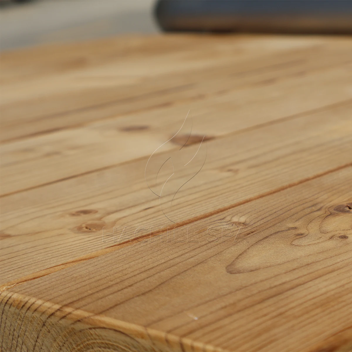 CT27 cold plunge thermowood cover detail
