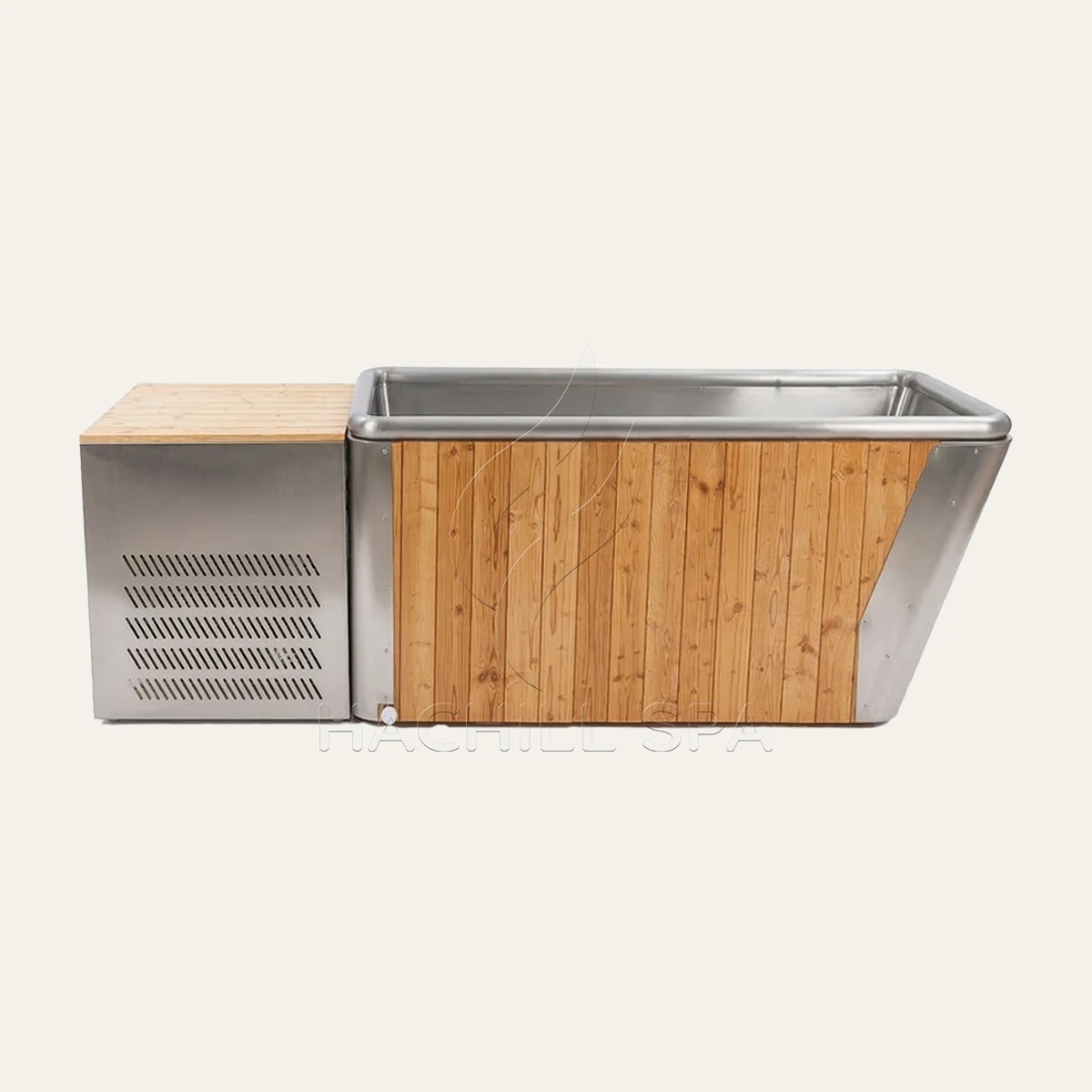 CT27 commercial cold plunge side product view