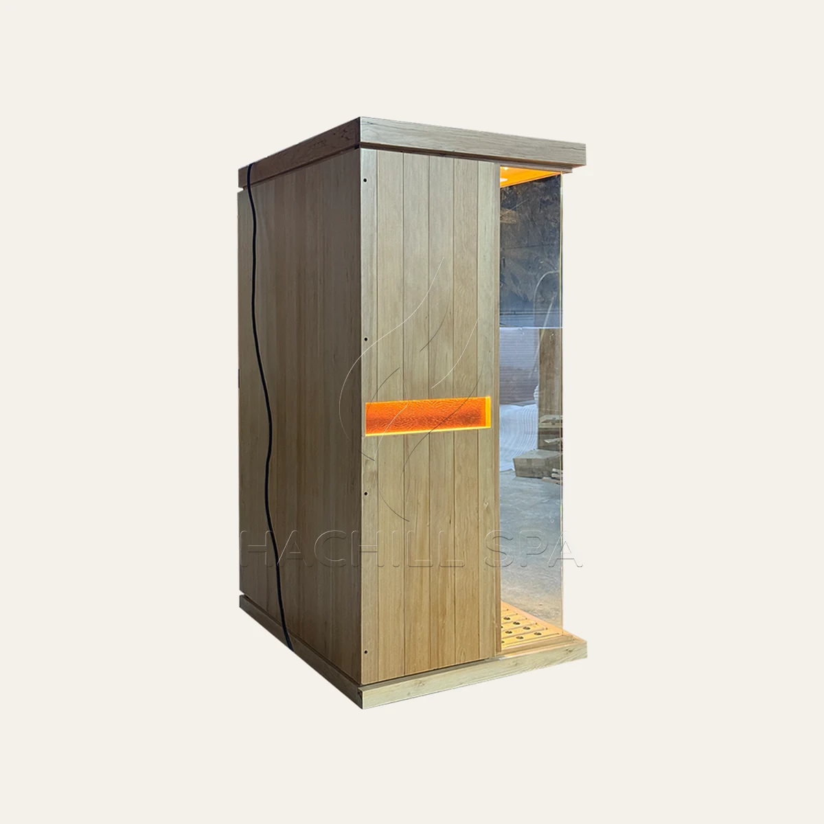 IR12 indoor infrared sauna side product view